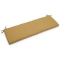 thumbnail image 1 of Blazing Needles Patterned Indoor/Outdoor Bench Cushion (48-, 51-, or 54-inches wide) Wheat 48" wide, 1 of 5