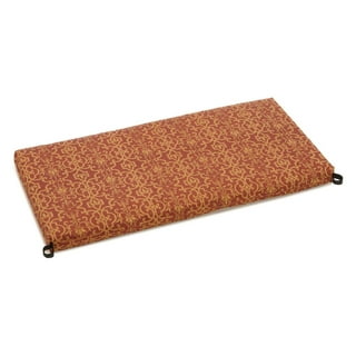 Sorra Home Clara Taupe Outdoor Sunbrella Bench Cushion 60 in w x 19 in d