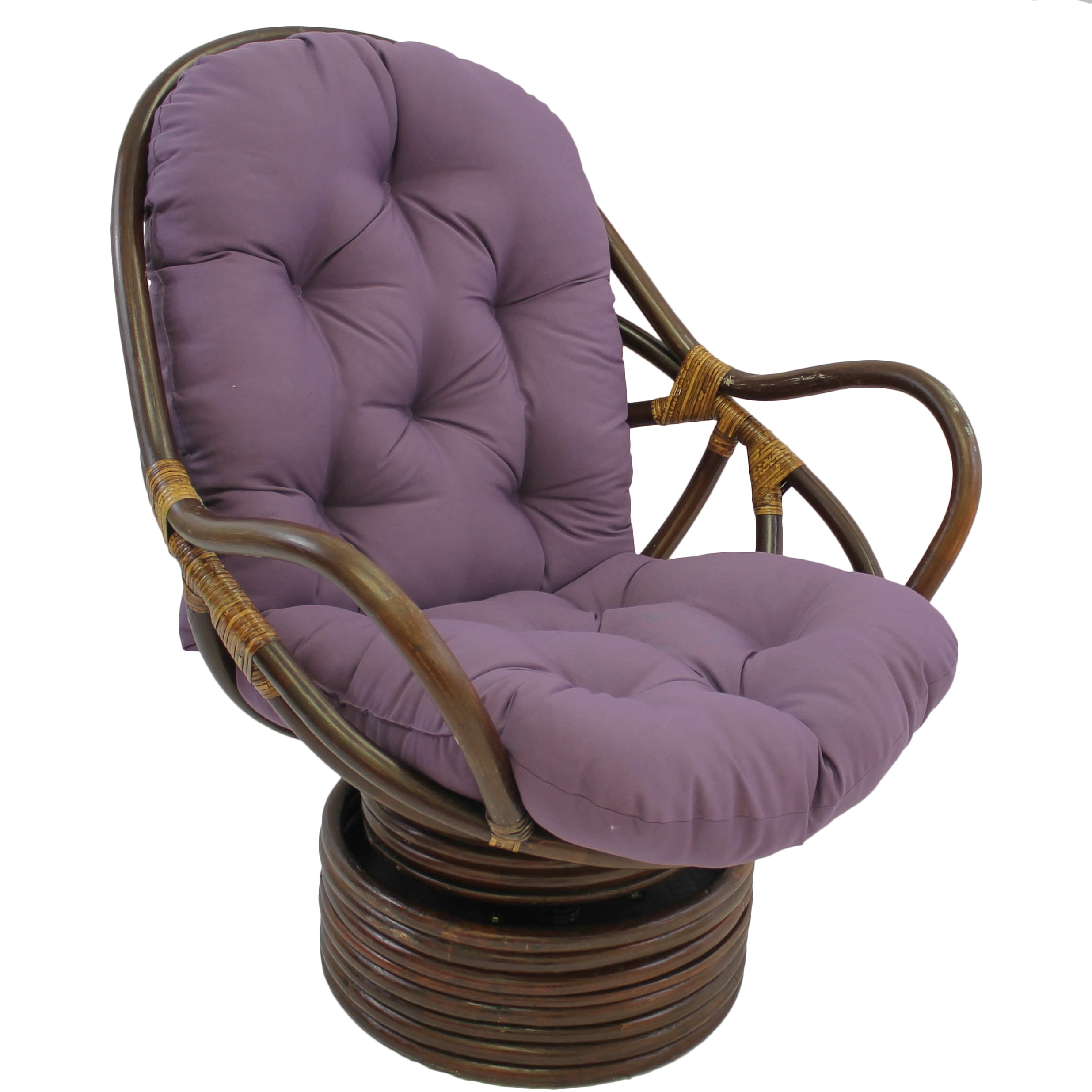 Blazing Needles 48 x 24 in. Swivel Rocker Cushion Walmart