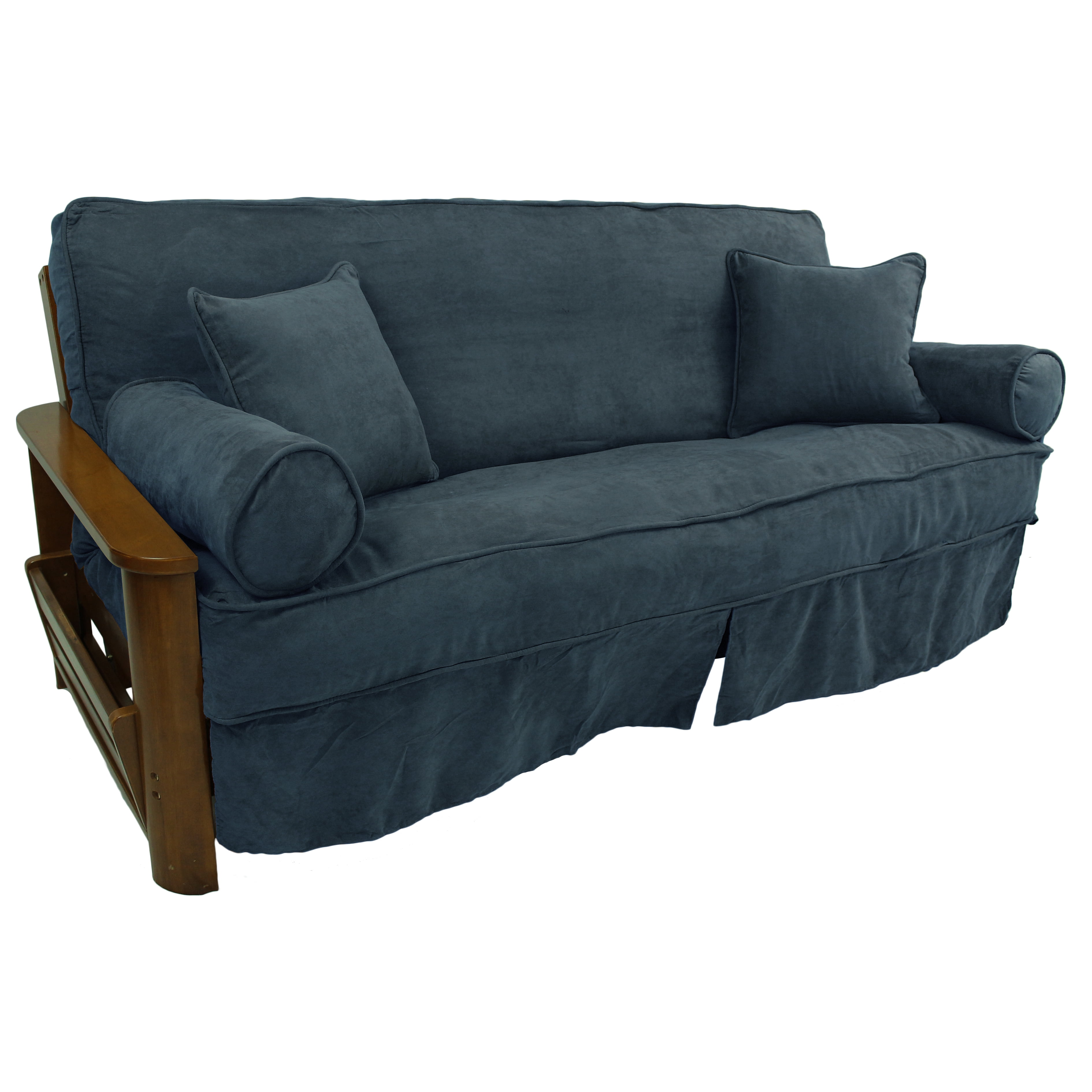 Microsuede futon deals