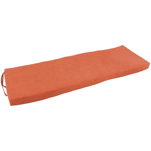 51-inch by 19-inch Solid Microsuede Bench Cushion 951X19-MS-SP