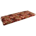 thumbnail image 1 of Blazing Needles 54-inch by 19-inch Patterned Outdoor Spun Polyester Bench Cushion 954X19-REO-32, 1 of 3