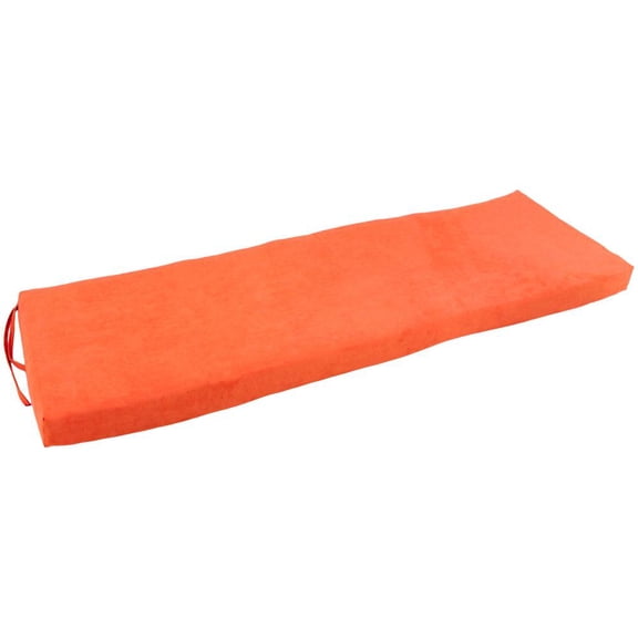 Blazing Needles 54-inch by 19-inch Solid Microsuede Bench Cushion 954X19-MS-TD