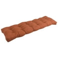 thumbnail image 1 of Blazing Needles 55-inch by 19-inch Tufted Solid Microsuede Bench Cushion, 1 of 3