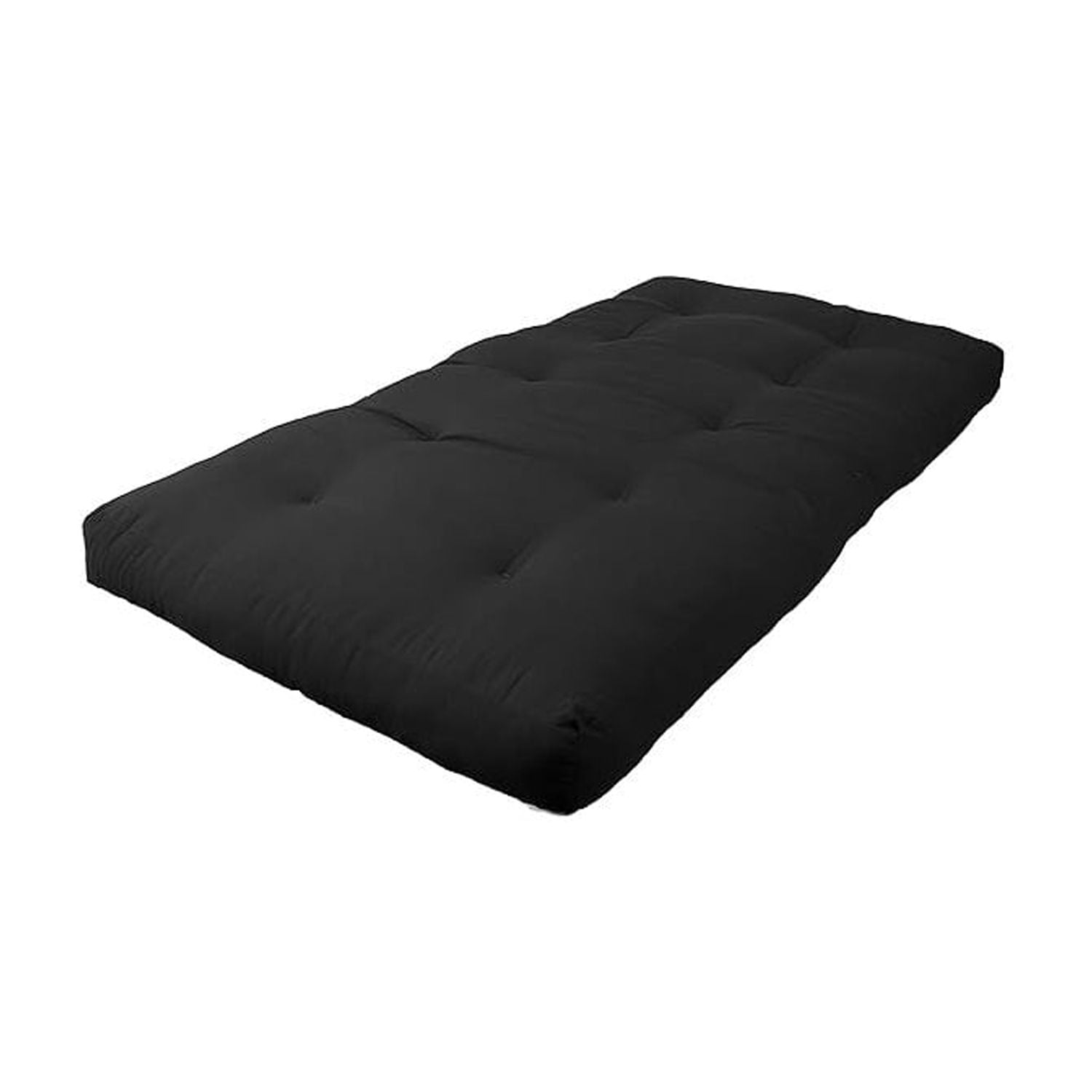 Blazing Needles Renewal 6-inch Twill Twin-size Futon Mattress - Black
