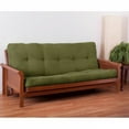 thumbnail image 1 of Blazing Needles Vitality 6-inch Microsuede Queen-size Futon Mattress, 1 of 3