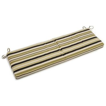 Blazing Needles 60-inch by 19-inch Spun Polyester Bench Cushion