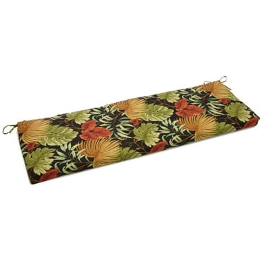 Blazing Needles 60-inch by 19-inch Spun Polyester Bench Cushion