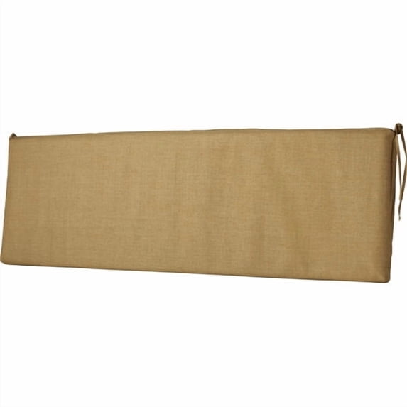 Blazing Needles 63-inch by 19-inch Spun Polyester Bench Cushion
