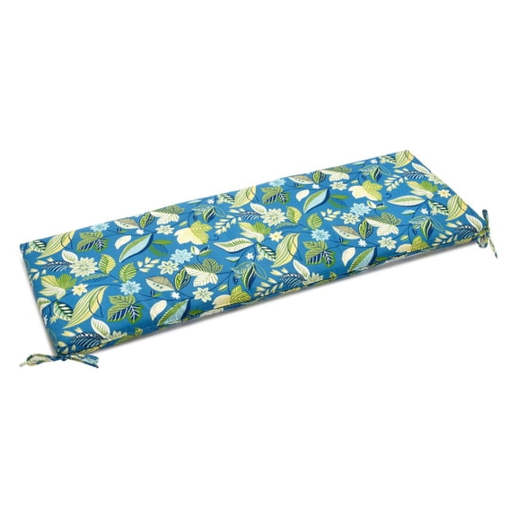 63-inch by 19-inch Spun Polyester Bench Cushion - Skyworks Caribbean