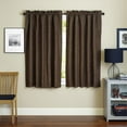 thumbnail image 1 of Blazing Needles 63-inch by 52-inch Patterned Jacquard Chenille Curtain Panels (Set of 2), 1 of 2