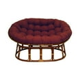 thumbnail image 1 of Belen Kox 65-inch by 48-inch Solid Micro Suede Double Papasan Cushion, 1 of 2