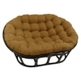 thumbnail image 1 of Blazing Needles 78-inch by 58-inch Solid Microsuede Double Papasan Cushion (Cushion Only - Chair Frame NOT Included) 93304-78-MS-CM, 1 of 2