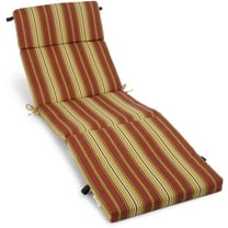Blazing Needles 72-inch by 24-inch Patterned Polyester Outdoor Chaise Lounge Cushion