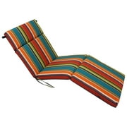 Blazing Needles 72-inch by 24-inch Patterned Polyester Outdoor Chaise Lounge Cushion