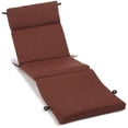 thumbnail image 1 of Blazing Needles 93475-REO-SOL-10 72 x 24 in. Solid Polyester Outdoor Chaise Lounge Cushion, Cocoa, 1 of 7