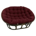 thumbnail image 1 of Blazing Needles 78-inch by 58-inch Solid Twill Double Papasan Cushion  93304-78-TW-BG, 1 of 2