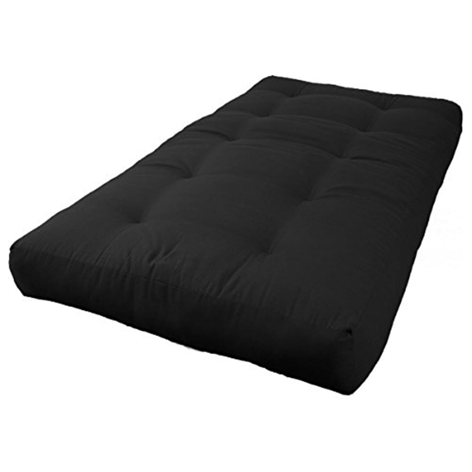 Royal Blue Twin Size 8-Inch Twill Futon Mattress