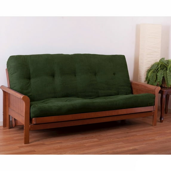 Blazing Needles Vitality 8-inch Microsuede Queen-size Futon Mattress