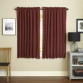 thumbnail image 1 of Blazing Needles 63-inch by 52-inch Microsuede Blackout Curtain Panels (Set of 2), 1 of 2