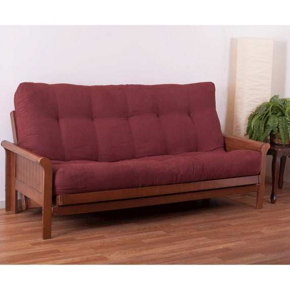 Blazing Needles Vitality 9-inch Microsuede Queen-size Futon Mattress