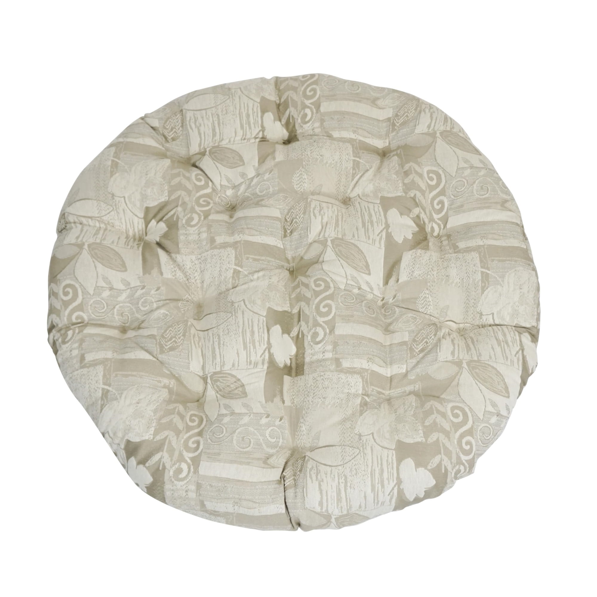 Pine Cabin Jacquard Chenille Papasan Cushion with Blown Polyester Fill