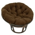 thumbnail image 1 of Blazing Needles 93312-MS-CH 44 in. Solid Microsuede Papasan Cushion, Chocolate, 1 of 6