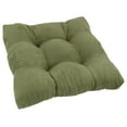 thumbnail image 1 of Blazing Needles 94005-1CH-MS-SG 19 in. Squared Microsuede Tufted Dining Chair Cushion, Sage Green, 1 of 7