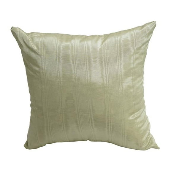 Blazing Needles 9910-S1-ID-022 17 in. Jacquard Throw Pillows with Inserts, Moire Moss