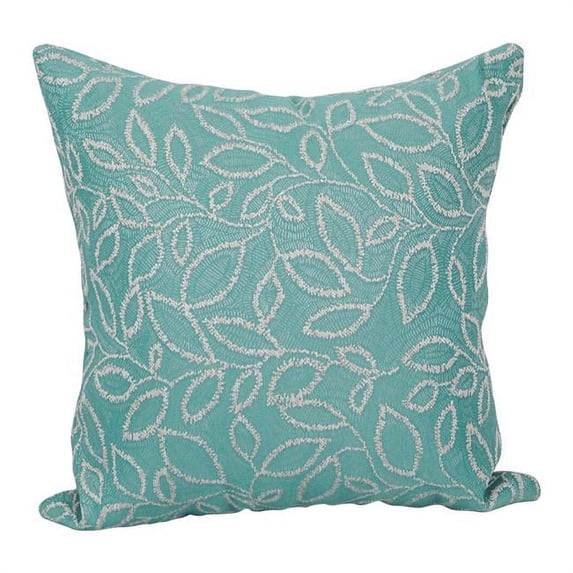 Blazing Needles 9910-S1-ID-095 17 in. Jacquard Throw Pillows with Inserts, Florian Seagla