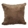 thumbnail image 1 of Blazing Needles 9910-S1-ID-153 17 in. Jacquard Throw Pillows with Inserts, Dainty Mocha, 1 of 2