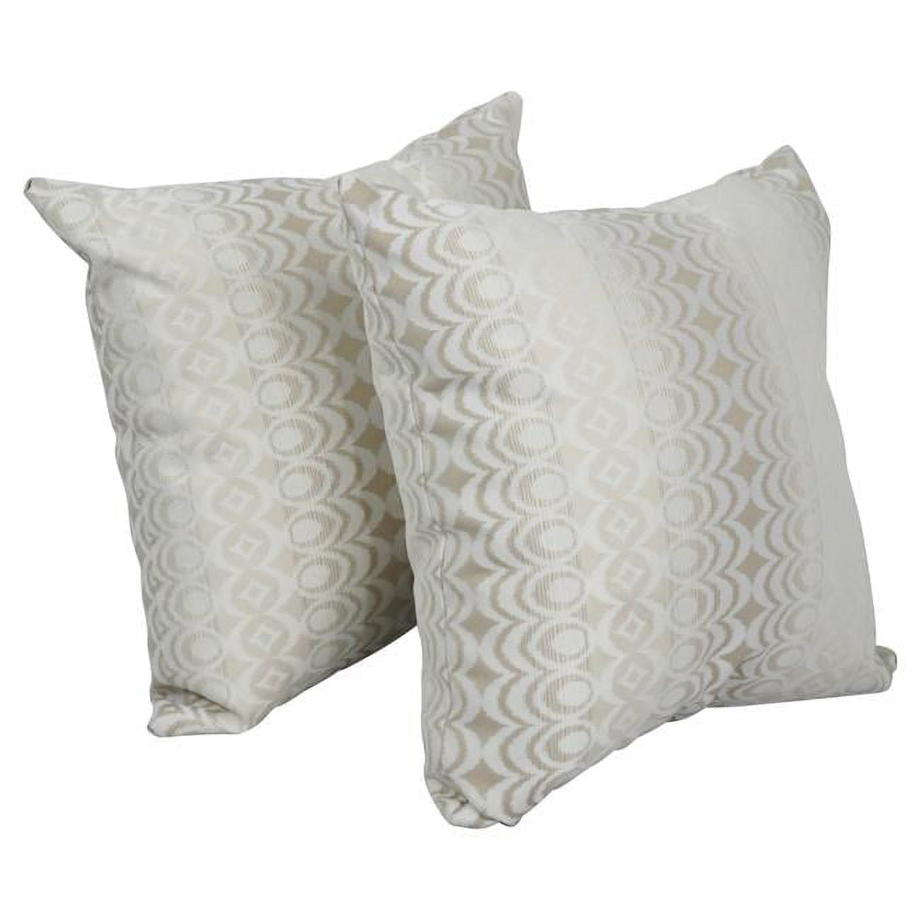 Blazing needles top throw pillows
