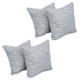 thumbnail image 1 of 17-inch Jacquard Throw Pillows with Inserts (Set of 4) 9910-S4-ID-079, 1 of 3