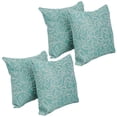 thumbnail image 1 of 17-inch Jacquard Throw Pillows with Inserts (Set of 4) 9910-S4-ID-095, 1 of 3