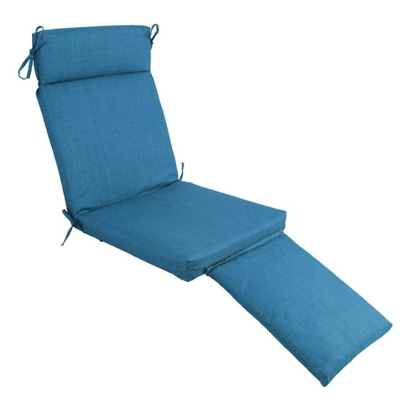 Blazing Needles All-weather Outdoor Steamer Deck Lounger Cushion