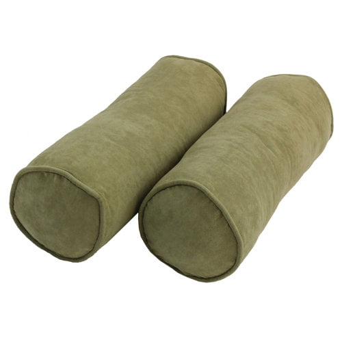 Blazing Needles Bolster Pillows (Set of 2)