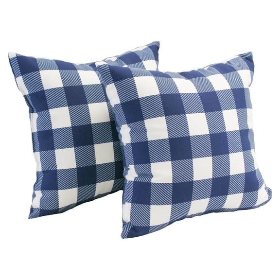 Spun Polyester 17-inch Outdoor Throw Pillows (Set of 2) CO-JO18-15-S2