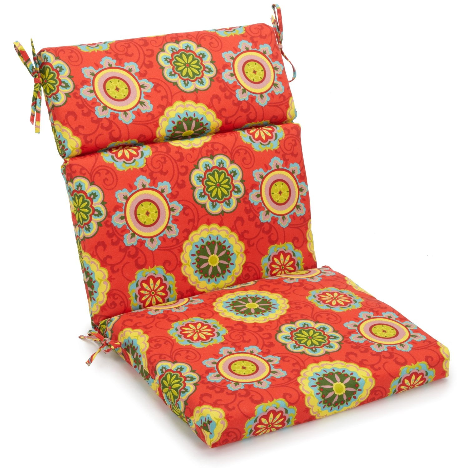 Blazing Needles Chair Cushion Farrington Terrace, UV Resistant