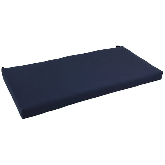 Blazing Needles 42-inch by 19-inch Solid Twill Loveseat Cushion