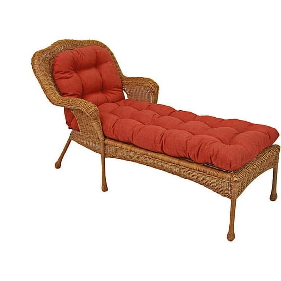 Blazing Needles Indoor/Outdoor Chaise Lounge Cushion
