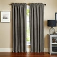 thumbnail image 1 of Blazing Needles 108-inch by 52-inch Microsuede Blackout Curtain Panels (Set of 2), 1 of 3