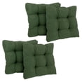 thumbnail image 1 of Blazing Needles Microsuede Tufted Chair/Rocker Cushion (Set of 4), 1 of 4
