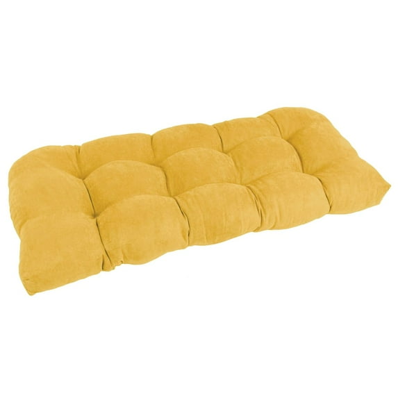 Blazing Needles 42-Inch Microsuede Indoor Bench Cushion