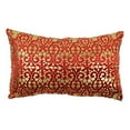 thumbnail image 1 of Blazing Needles Paisley Scaled Throw Pillow in Crimson, 1 of 8