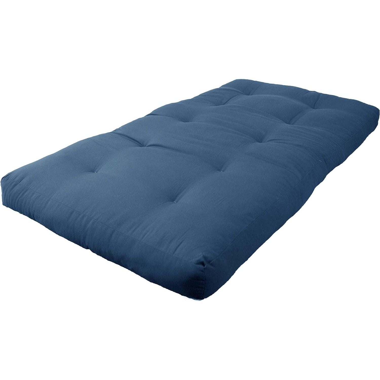 Indigo Twill Twin-Size 6-Inch Futon Mattress