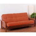 thumbnail image 1 of Blazing Needles Renewal 8-inch Twill Futon Mattress-Color:Tangerine Dream,Size:Full, 1 of 2