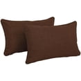 thumbnail image 1 of Blazing Needles Reo 18” x 18” Outdoor Weather-Resistant Back Support Decorative Pillows (2 Count), 1 of 2