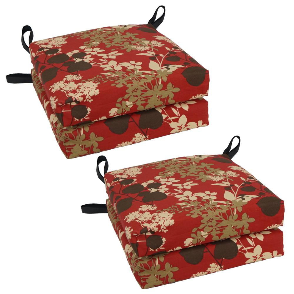 Set di 2 cuscini blu scuro 45 x 45 cm CARPINUS | Leroy Merlin