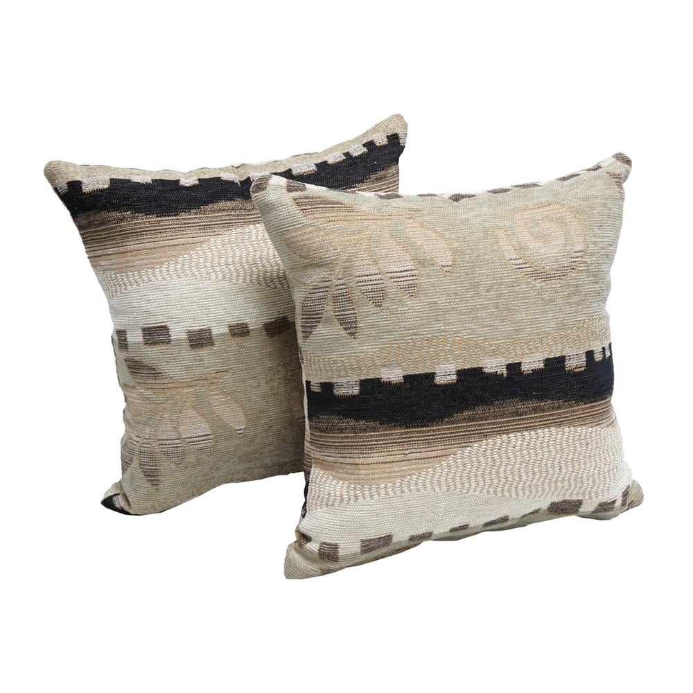 Blazing Needles Tapestry Throw Pillows