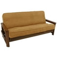 thumbnail image 1 of Solid Microsuede Double Corded 8 to 9-inch Full Futon Cover 9687-CD-MS-CH, 1 of 1